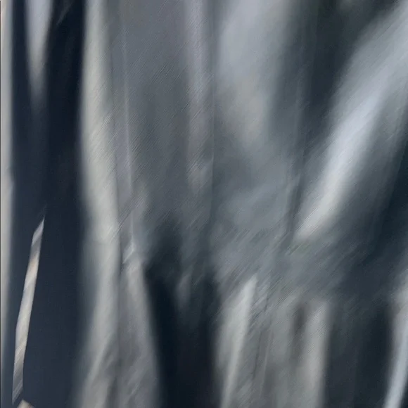 Women's Black Leather Zip-Front Jacket - Picture 10 of 10